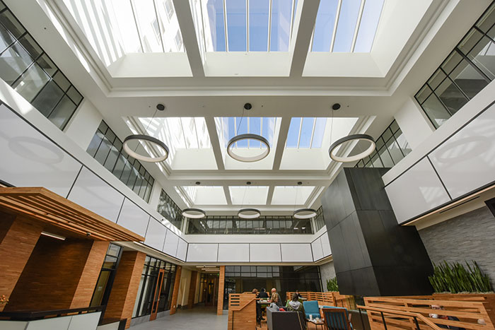 The Leamington Hotel with new VELUX VMS installed